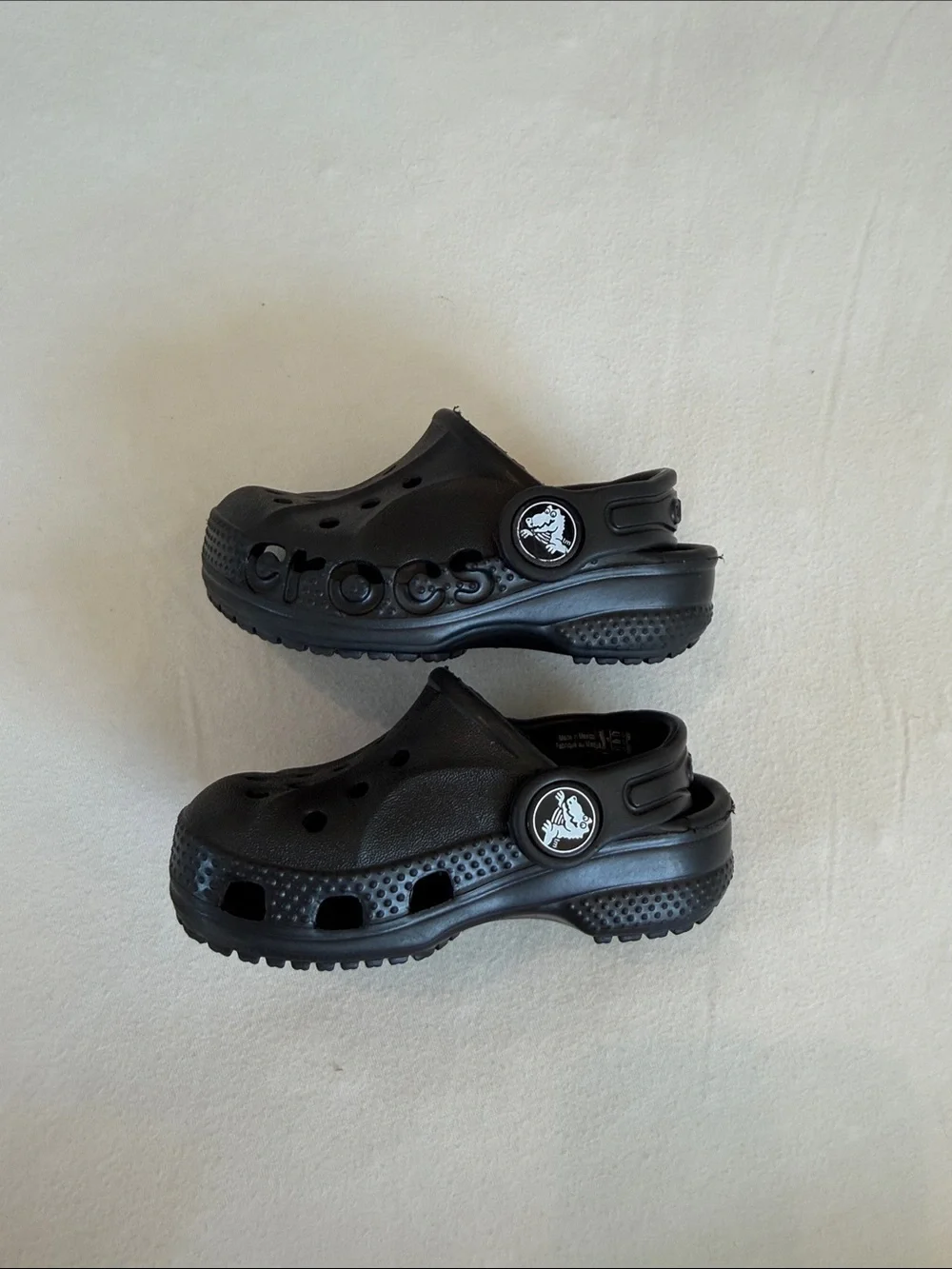 CROCS only worn
